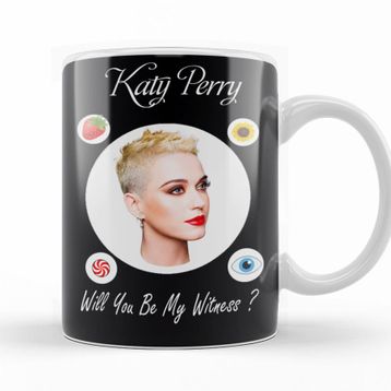 Baskı Dükkanı KB10992 Katy Perry Witness Porselen Kupa Bardak