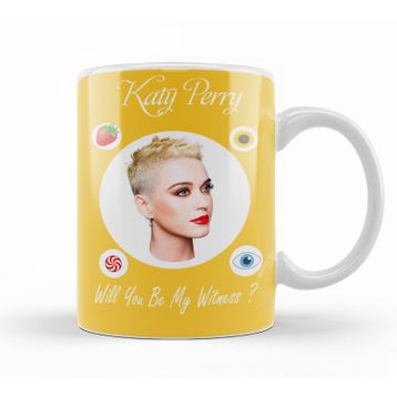 Baskı Dükkanı KB10992 Katy Perry Witness Porselen Kupa Bardak