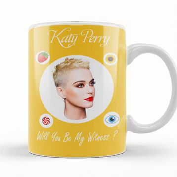 Baskı Dükkanı KB10992 Katy Perry Witness Porselen Kupa Bardak