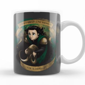 Baskı Dükkanı KB11118 Loki Of Asgard Porselen Kupa Bardak