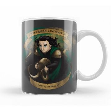 Baskı Dükkanı KB11118 Loki Of Asgard Porselen Kupa Bardak