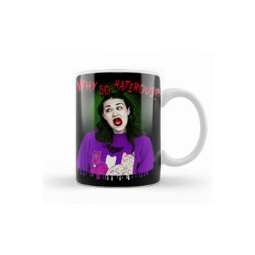 Baskı Dükkanı KB11262 Miranda Sings Halloween Makeup Porselen Kupa Bardak