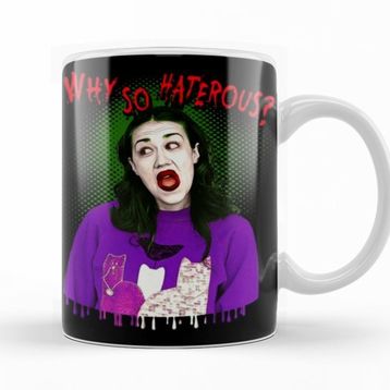 Baskı Dükkanı KB11262 Miranda Sings Halloween Makeup Porselen Kupa Bardak