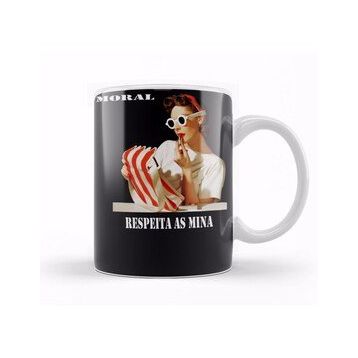 Baskı Dükkanı KB11282 Moral Respeita As Mina Porselen Kupa Bardak