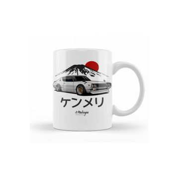 Baskı Dükkanı KB11747 Skyline Gtr Kenmeri Porselen Kupa Bardak
