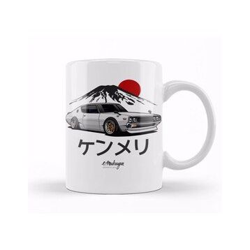 Baskı Dükkanı KB11747 Skyline Gtr Kenmeri Porselen Kupa Bardak