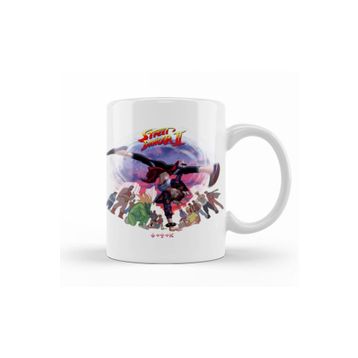 Baskı Dükkanı KB11839 Street Fighter Street Dancer Porselen Kupa Bardak