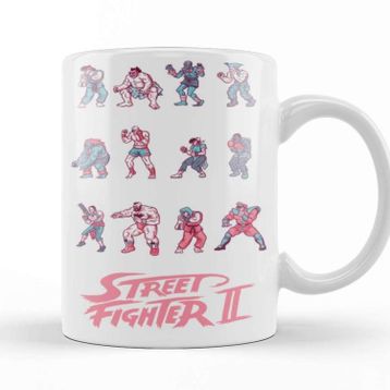 Baskı Dükkanı KB11839 Street Fighter Street Dancer Porselen Kupa Bardak