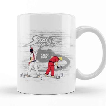 Baskı Dükkanı KB11839 Street Fighter Street Dancer Porselen Kupa Bardak