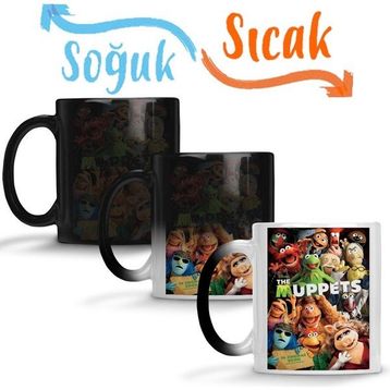 Baskı Dükkanı KB11969 The Muppets Espiri Porselen Kupa Bardak