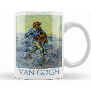 Baskı Dükkanı KB11996 The Sower By Vincent Van Gogh Porselen Kupa Bardak