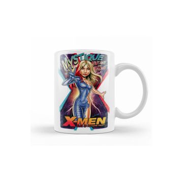Baskı Dükkanı KB12211 X Men Mutant And Proud Porselen Kupa Bardak