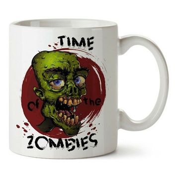 Baskı Dükkanı KB12269 Zombies Vs Unicorns Zombie Unicorn Porselen Kupa Bardak