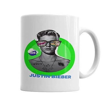 Baskı Dükkanı KB1228 Justin Bieber Porselen Kupa Bardak