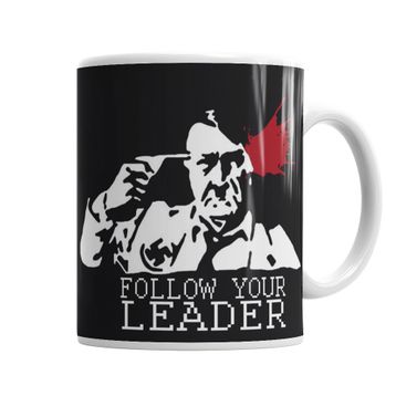Baskı Dükkanı KB1529 Follow Your Leader Porselen Kupa Bardak