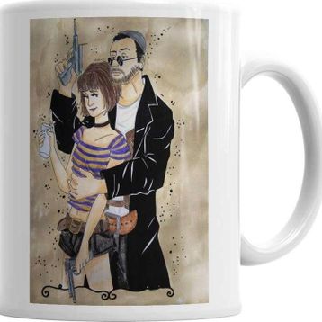 Baskı Dükkanı KB1615 Leon The Professional Porselen Kupa Bardak