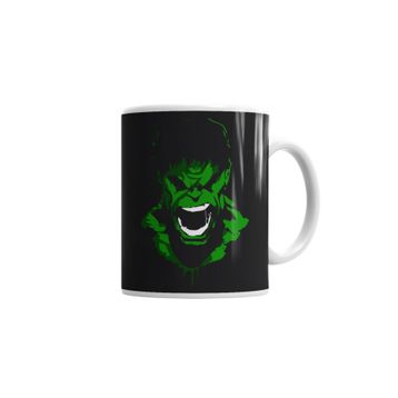 Baskı Dükkanı KB1663 Hulk Porselen Kupa Bardak