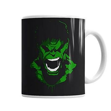 Baskı Dükkanı KB1663 Hulk Porselen Kupa Bardak