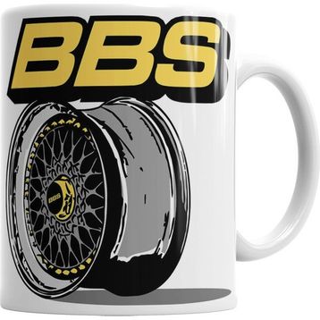 Baskı Dükkanı KB169 Bmw Bbs Porselen Kupa Bardak