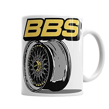 Baskı Dükkanı KB169 Bmw Bbs Porselen Kupa Bardak