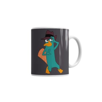 Baskı Dükkanı KB1706 Phineas E Ferb Porselen Kupa Bardak