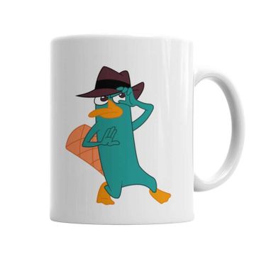 Baskı Dükkanı KB1706 Phineas E Ferb Porselen Kupa Bardak