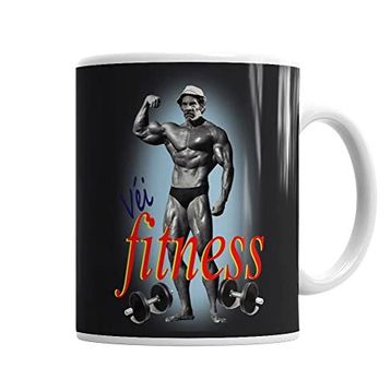 Baskı Dükkanı KB1798 Madruga Fitness Porselen Kupa Bardak