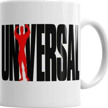 Baskı Dükkanı KB1925 Universal Fitness Logo Porselen Kupa Bardak