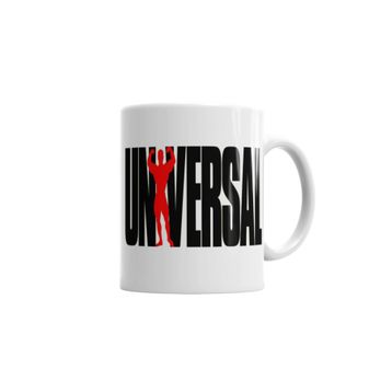 Baskı Dükkanı KB1927 Universal Fitness Logo Porselen Kupa Bardak