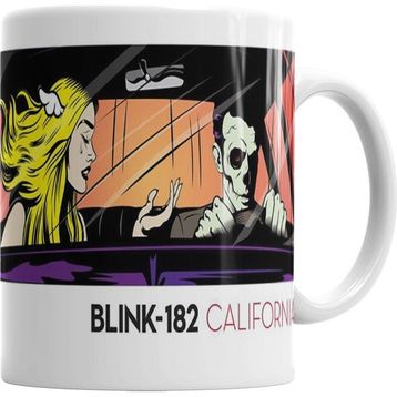 Baskı Dükkanı KB1947 Blink 182 Porselen Kupa Bardak