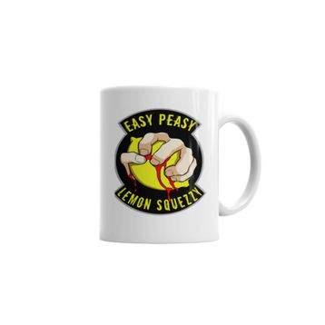 Baskı Dükkanı KB2229 Easy Peasy Lemon Squezzy Porselen Kupa Bardak