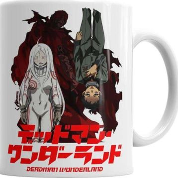 Baskı Dükkanı KB242 Deadman Wonderland Ganta Igarashi Shiro Porselen Kupa Bardak