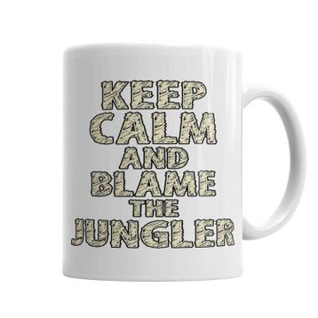 Baskı Dükkanı KB2470 Keep Calm And Blame The Jungler Porselen Kupa Bardak