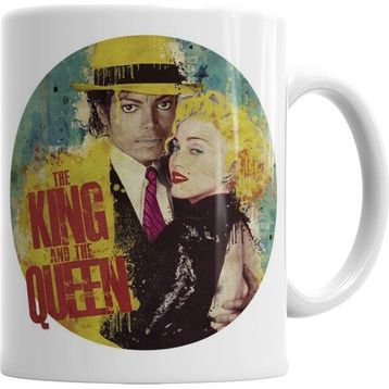 Baskı Dükkanı KB2735 The King Ve The Queen Porselen Kupa Bardak