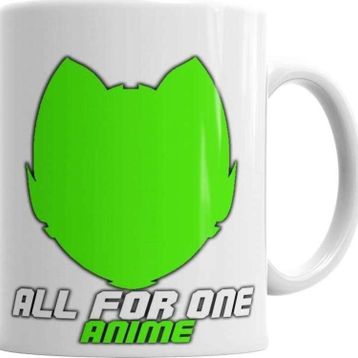 Baskı Dükkanı KB2875 Allforone Anime Verde Porselen Kupa Bardak