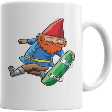Baskı Dükkanı KB3234 Sk8 Gnomo Porselen Kupa Bardak