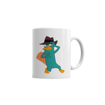 Baskı Dükkanı KB3299 Phineas E Ferb Porselen Kupa Bardak