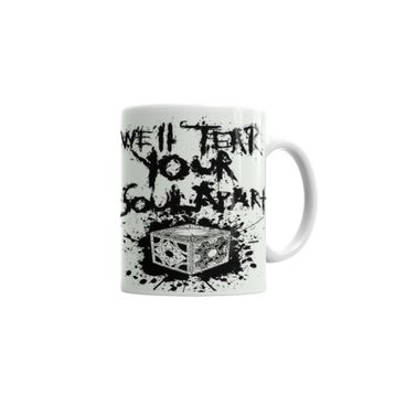 Baskı Dükkanı KB3308 Well Tear Your Soul Apart Hellraiser Porselen Kupa Bardak