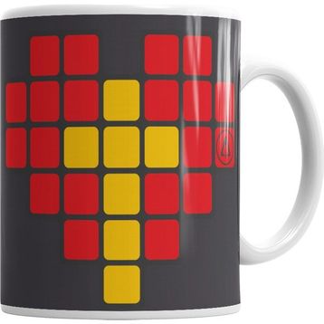 Baskı Dükkanı KB3372 Atari Nostalji Oyun Tetris Porselen Kupa Bardak
