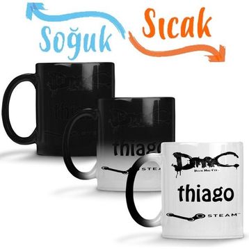 Baskı Dükkanı KB3700 Devil Thiago Porselen Kupa Bardak