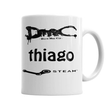 Baskı Dükkanı KB3700 Devil Thiago Porselen Kupa Bardak
