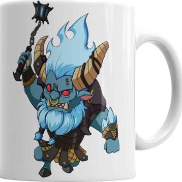 Baskı Dükkanı KB381 Dota 2 Spirit Breaker Barathrum Porselen Kupa Bardak