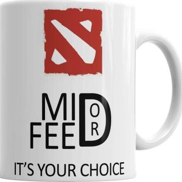 Baskı Dükkanı KB387 Dota 2 Lina Porselen Kupa Bardak