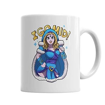 Baskı Dükkanı KB390 Dota 2 World Of Warcraft Crystal Maiden Porselen Kupa Bardak