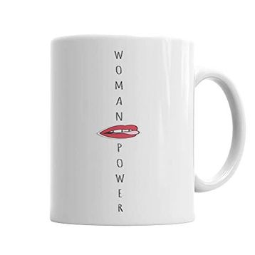 Baskı Dükkanı KB4321 Woman Pwr Porselen Kupa Bardak