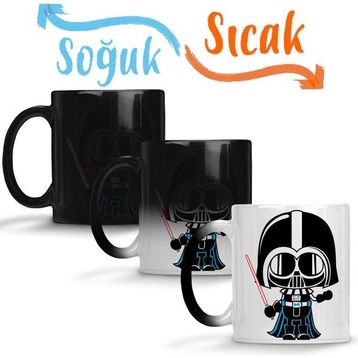Baskı Dükkanı KB4382 Toy Vader Porselen Kupa Bardak