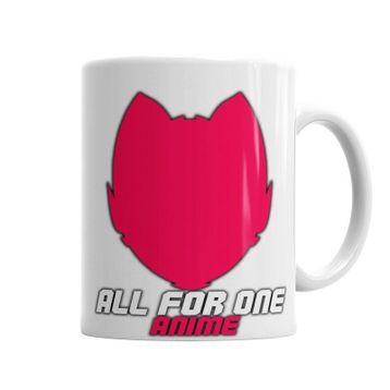 Baskı Dükkanı KB4449 All Forone Anime Rosa Porselen Kupa Bardak