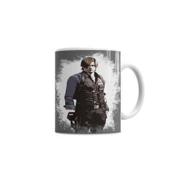 Baskı Dükkanı KB4484 A Tribute To Leon Kennedy Onesie Porselen Kupa Bardak
