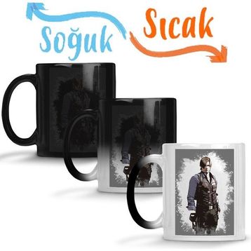Baskı Dükkanı KB4484 A Tribute To Leon Kennedy Onesie Porselen Kupa Bardak