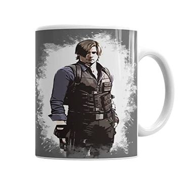 Baskı Dükkanı KB4484 A Tribute To Leon Kennedy Onesie Porselen Kupa Bardak